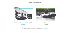 Desktop Screenshot of lobster.ee
