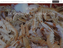Tablet Screenshot of lobster.be