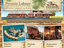 Tablet Screenshot of lobster.sk
